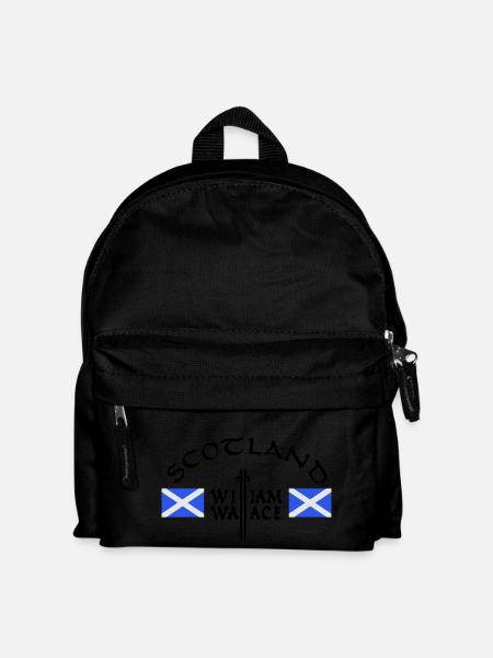 Scotland William Wallace - Kids' Backpack - black