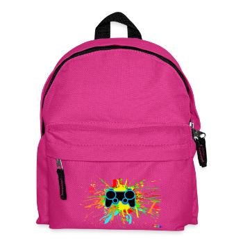 Contrôleur éclaboussure Gamer - Sac à dos Enfant - fuchsia - Devant