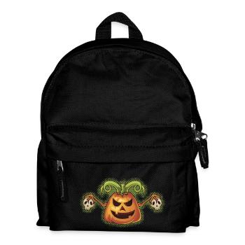 Halloween Evil Scary Pumpkin - Kids' Backpack - black - Front