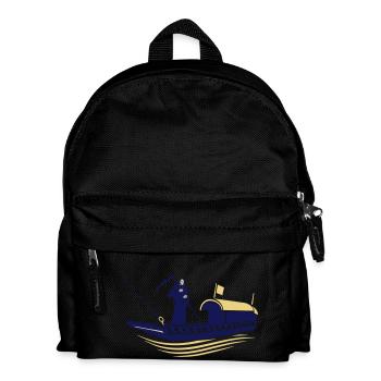 Tod auf der Fähre - Kinder Rucksack - Schwarz - Vorne