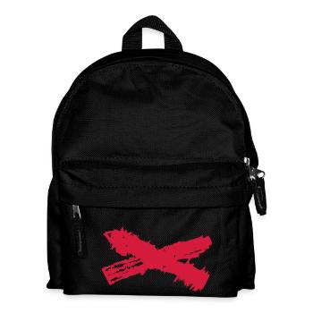 Cross - Kreuz - Kinder Rucksack - Schwarz - Vorne