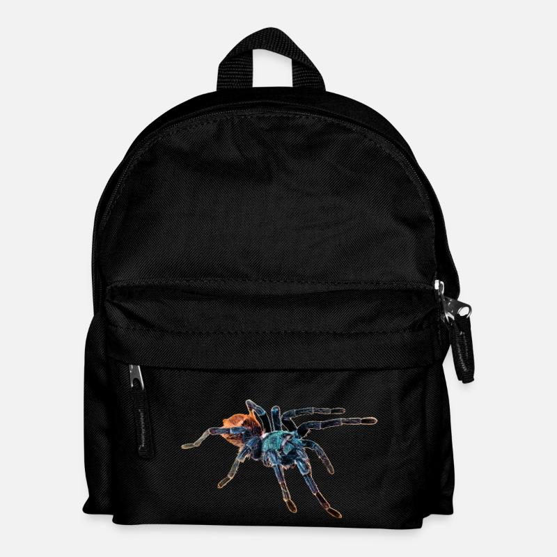 Vogelspinne - Kinder Rucksack - Schwarz
