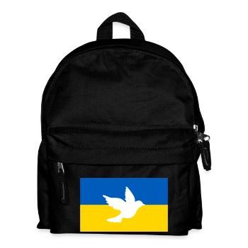 Ukraine - Kinder Rucksack - Schwarz - Vorne