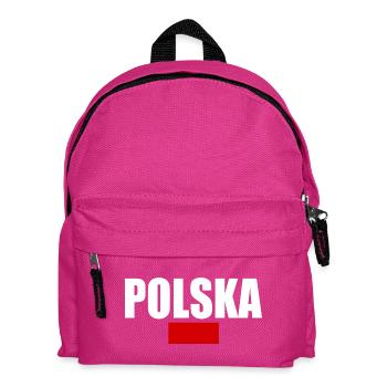 Polen - Kinder Rucksack - Fuchsia - Vorne
