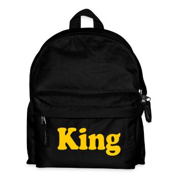 King - Kids' Backpack - black - Front