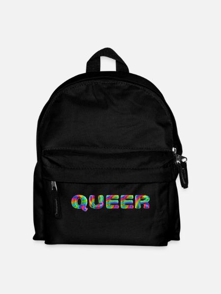 Queer - Kids' Backpack - black