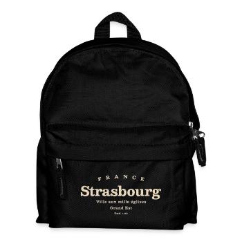 Strasbourg Vintage Design – France Flair - Kids' Backpack - black - Front
