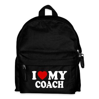 I love my coach - Sac à dos Enfant - noir - Devant