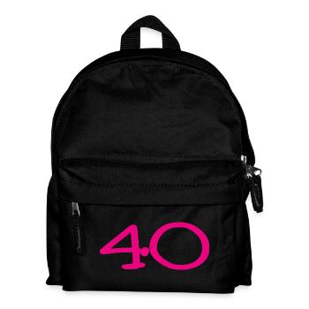 JAHRESTAG. ALLES GUTE ZUM GEBURTSTAG. ALLES GUTE ZUM GEBURTSTAG. - Kinder Rucksack - Schwarz - Vorne