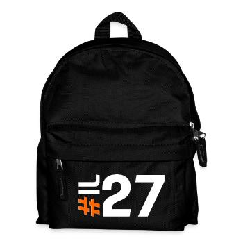IL27-KARTON - Kinder Rucksack - Schwarz - Vorne