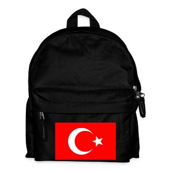 Turquie - Drapeau turc - Sac à dos Enfant - noir - Devant