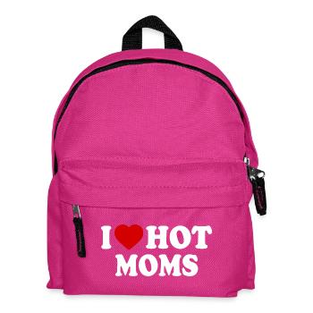 I love hot moms - Kinder Rucksack - Fuchsia - Vorne