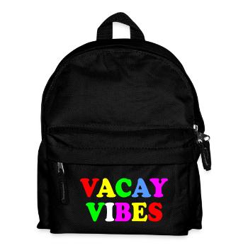 Vacay vibes - Kids' Backpack - black - Front