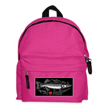 Hechtliebe - Pour les vrais pêcheurs - Sac à dos Enfant - fuchsia - Devant