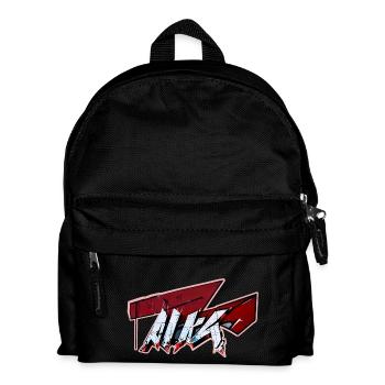 urban abstract graffiti - Kinder Rucksack - Schwarz - Vorne