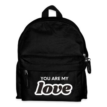 You are my love - Kinder Rucksack - Schwarz - Vorne