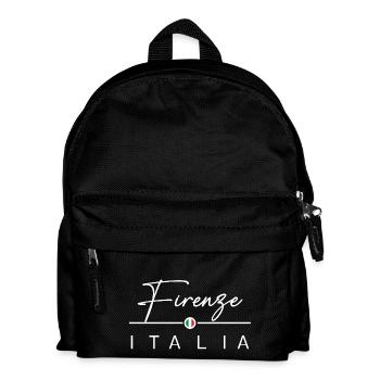 Italia - Firenze - Florenz - Italien - Italy - Kinder Rucksack - Schwarz - Vorne