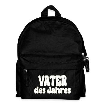 Father of the Year Award Design - Kids' Backpack - black - Front