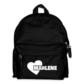 First name Marlene - Kids' Backpack - black - Front