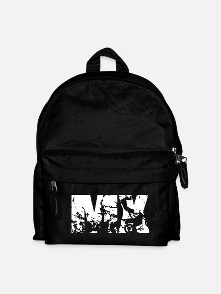 Classic MX Motocross Design - Kids' Backpack - black
