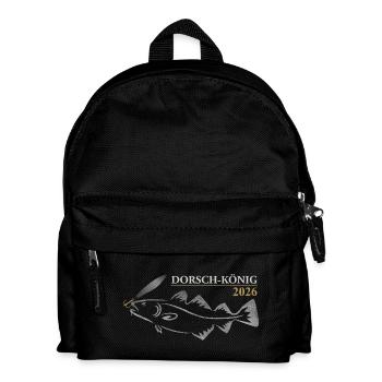 Roi de la Morue 2026 - Sac à dos Enfant - noir - Devant