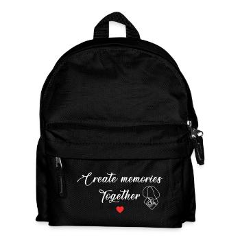 Create Memories Together Shared Moments Family - Kids' Backpack - black - Front
