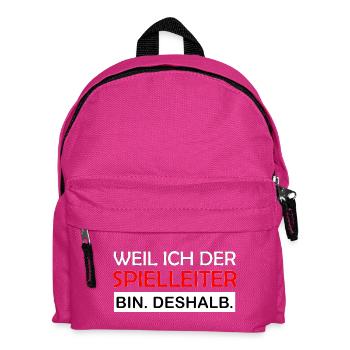 Parce que je suis le maître du jeu, c’est pour ça que j’utilise le RPG - Sac à dos Enfant - fuchsia - Devant