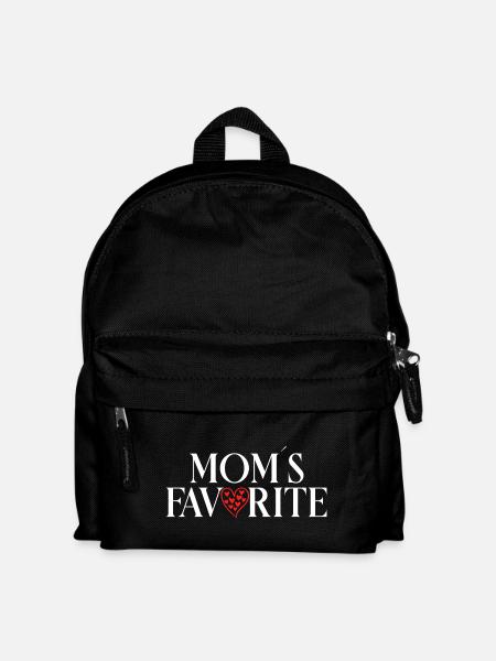 Favorite Child Mom's Darling - Kids' Backpack - black