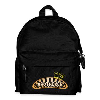 Geschenk für Apotheker - Kinder Rucksack - Schwarz - Vorne