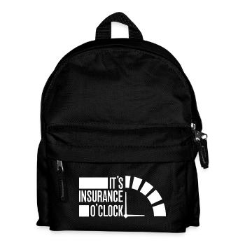Insurance Agent Costume Medicare Insurance - Kids' Backpack - black - Front