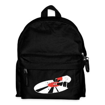Vinyl - Kids' Backpack - black - Front
