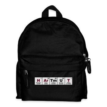 hartmut - Kinder Rucksack - Schwarz - Vorne