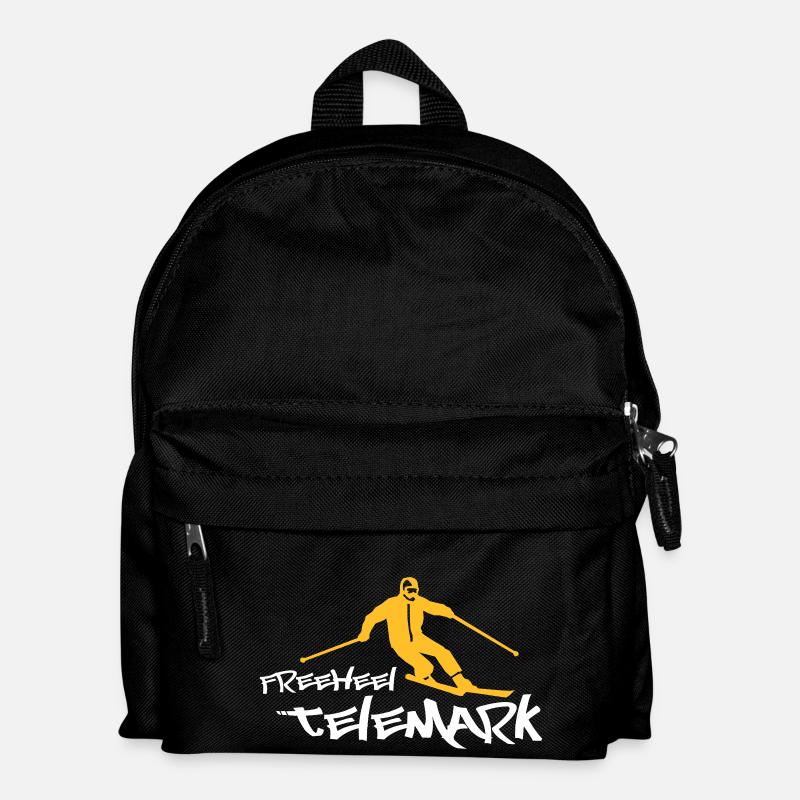 freeheel telemark - Kinder Rucksack - Schwarz