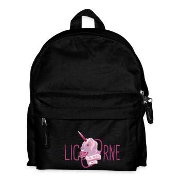 Je suis une licorne - Sac à dos Enfant - noir - Devant