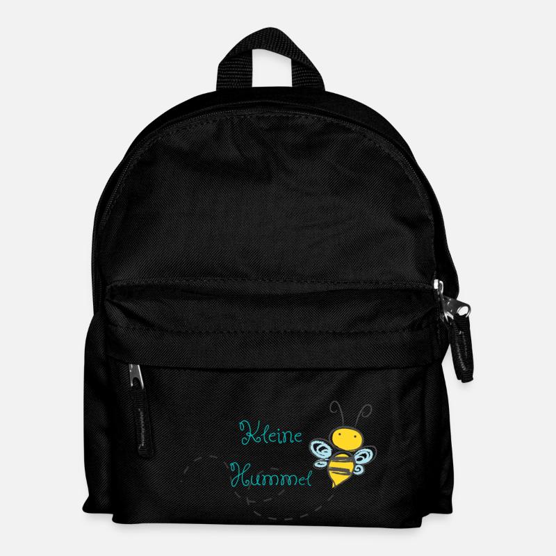 Kleine Hummel - Kinder Rucksack - Schwarz