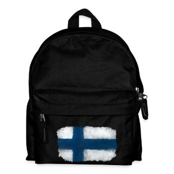 Finnland - Kinder Rucksack - Schwarz - Vorne
