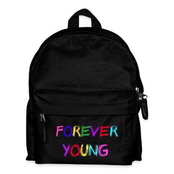Young - Kinder Rucksack - Schwarz - Vorne