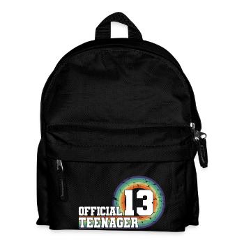 Adolescent officiel 13, cadeau cool 13e anniversaire - Sac à dos Enfant - noir - Devant