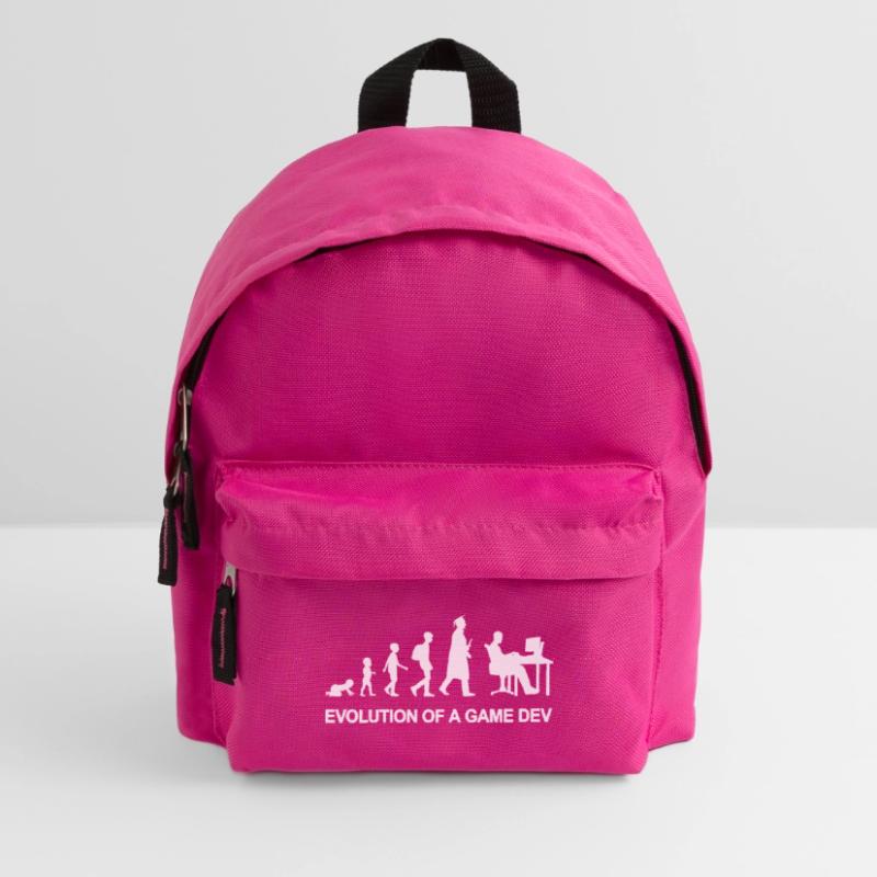 Game Developer Evolution Kinder Rucksack