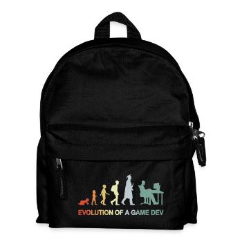 Évolution du développement de jeux - Sac à dos Enfant - noir - Devant