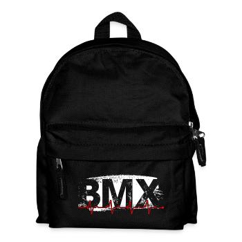 BMX Pulse Graffiti - Kinder Rucksack - Schwarz - Vorne