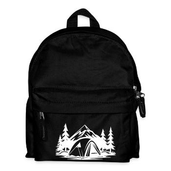 Tente de camping Nature - Sac à dos Enfant - noir - Devant