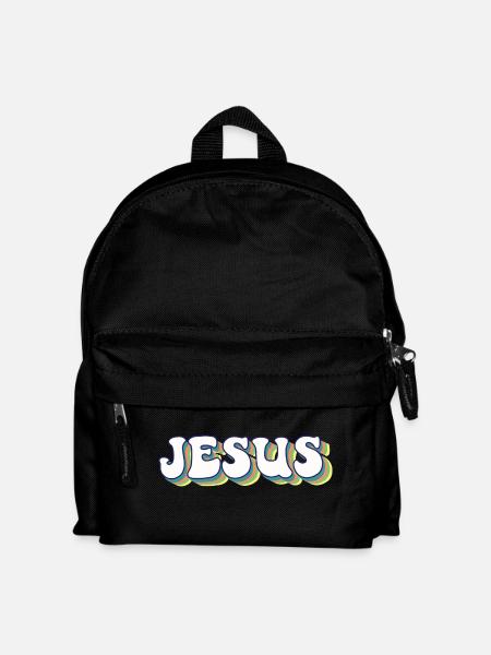 Jesus - Kids' Backpack - black