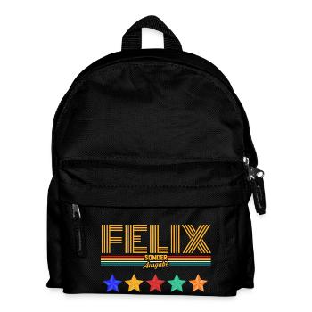 Felix - Kinder Rucksack - Schwarz - Vorne
