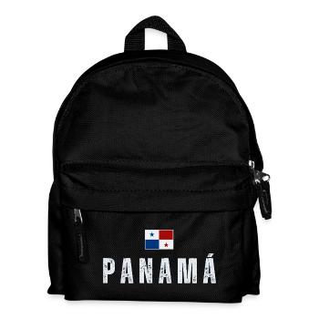 Panama Flag, I Love Panama - Kids' Backpack - black - Front