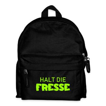 Shut Up - Cool Saying - Kids' Backpack - black - Front
