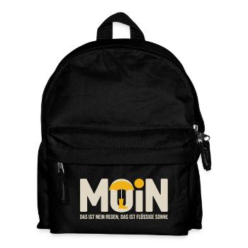 Moonshade Liquid Sun Motif - Kids' Backpack - black - Front