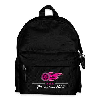Driver's license 2026 driver's license passed exam - Kids' Backpack - black - Front