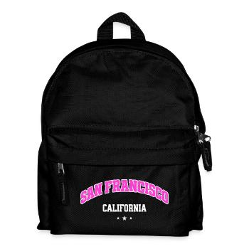 Style universitaire californien de San Francisco - Sac à dos Enfant - noir - Devant