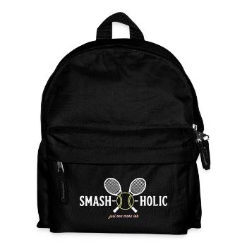Sweat à capuche Tennis SMASH-o-holic, casquette, haut - Sac à dos Enfant - noir - Devant